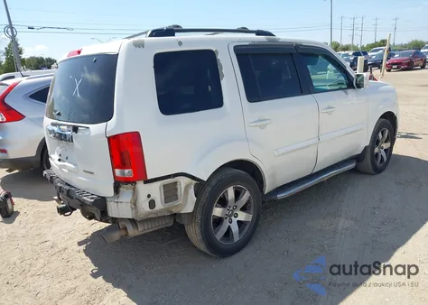 2013 Honda Pilot Touring z USA, uszkodzony, nr VIN 5FNYF3H94DB037565